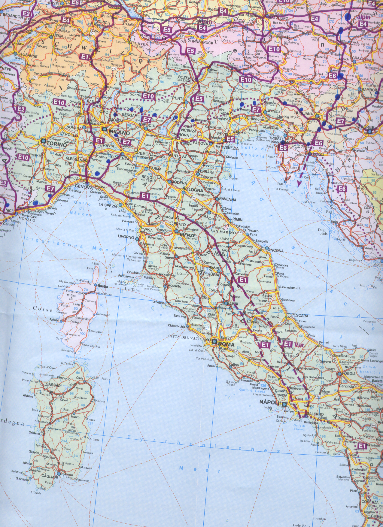 italija mapa severna KLIKNITE SPODNJI LOGOTIP ZA NOVI FORUM O POHODNIŠTVU :: Poglej  italija mapa severna