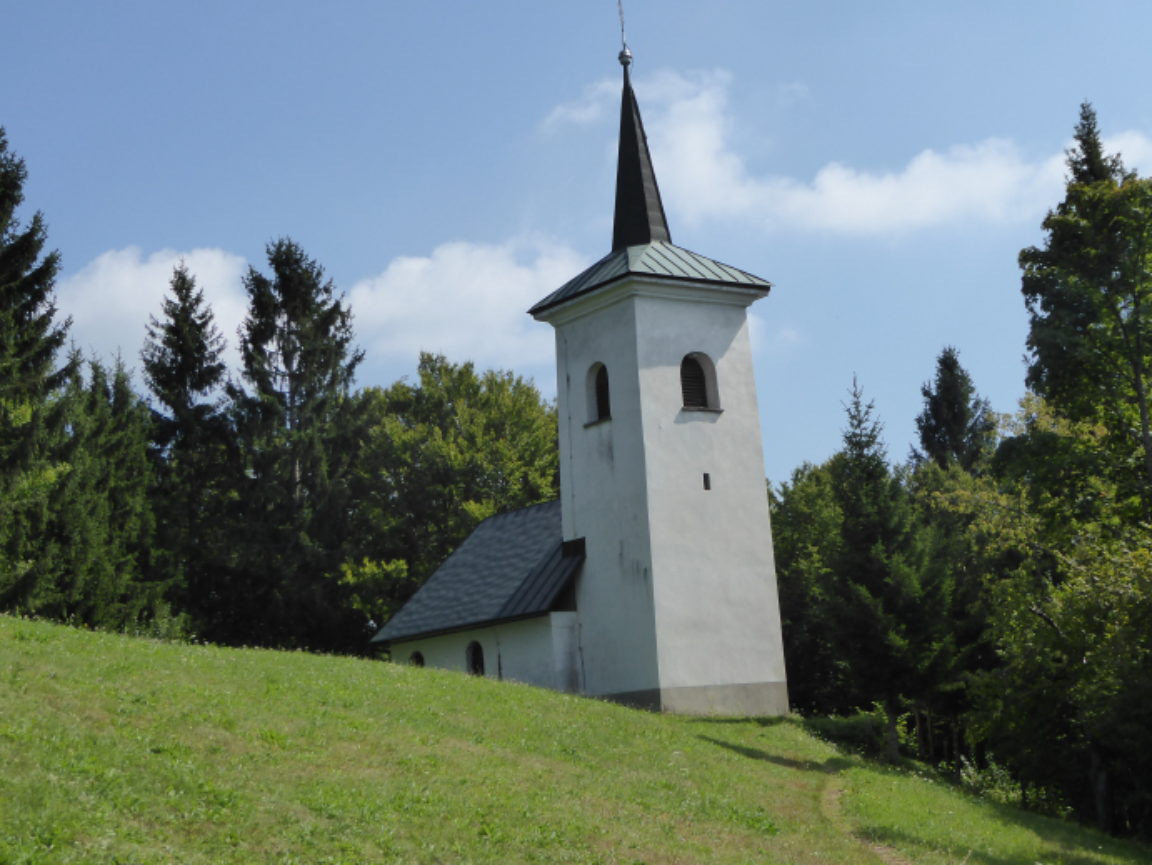 Vodnik: Gorenjske hribovske cerkve