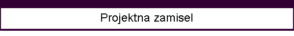 Projektna zamisel